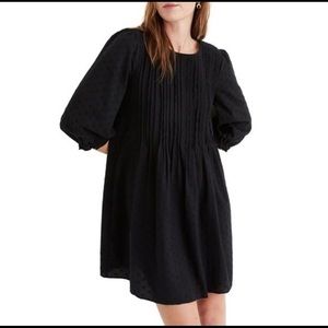 Madewell Embroidered Pintuck Dress XL
